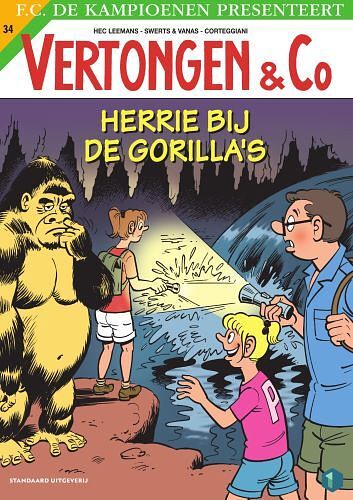 Foto van Herrie bij de gorilla's - hec leemans, swerts & vanas - paperback (9789002271953)