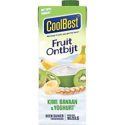 Foto van Coolbest fruitontbijt yoghurt kiwibanaan 0,75l bij jumbo