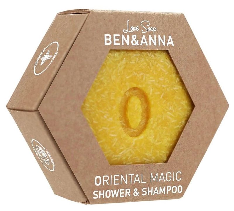 Foto van Ben & anna lovesoap oriental magic shower & shampoo