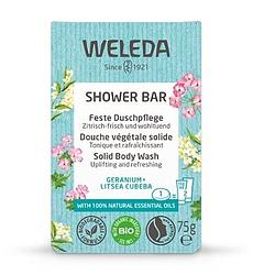 Foto van Weleda shower bar geranium + litsea cubeba