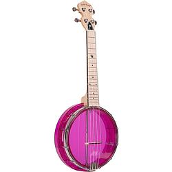 Foto van Gold tone little gem banjo uke amethyst met gigbag