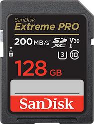Foto van Sandisk sdxc geheugenkaart - 128gb - extremepro - u3