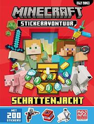 Foto van Minecraft stickerboek - op schattenjacht! - mojang - paperback (9789030508748)