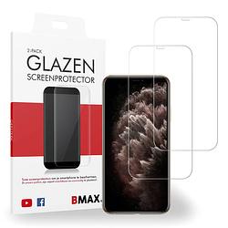 Foto van 2-pack bmax apple iphone 11 pro max screenprotector - glass - 2.5d