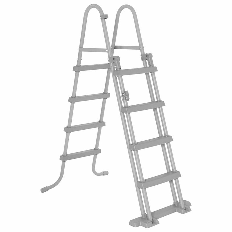 Foto van Bestway flowclear zwembadladder met 4 treden 122 cm