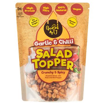 Foto van Good4u garlic & chilli salade topper 125g bij jumbo