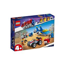 Foto van Lego movie emmets en benny's bouw- en reparatiewerkplaats 70821