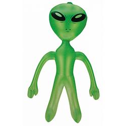 Foto van Opblaasbare alien groen 64 cm - opblaasfiguren