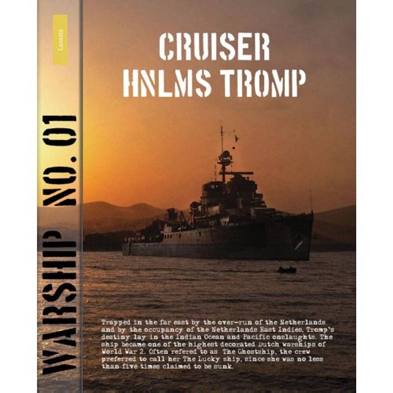 Foto van Cruiser hnlms tromp - warship