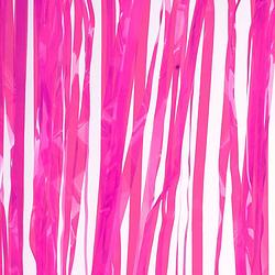 Foto van Folie deurgordijn roze metallic 200 x 100 cm - feestdeurgordijnen