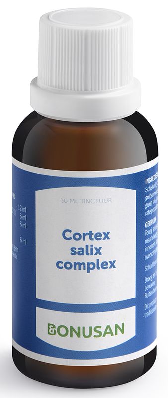 Foto van Bonusan cortex salix complex tinctuur