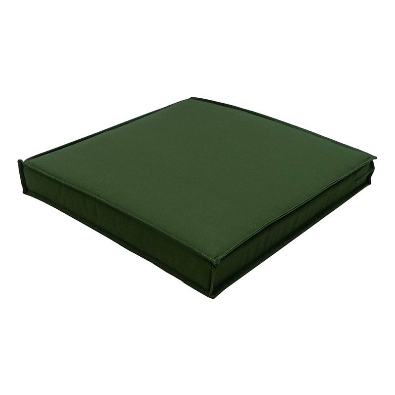 Foto van Lounge luxe 60x60 eco olivine green nature outdoor finishing