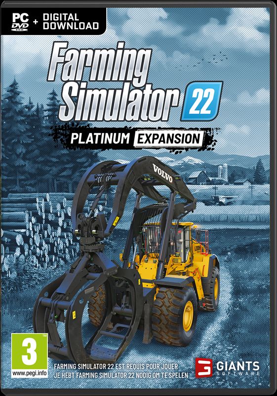 Foto van Farming simulator 22 platinum expansion pack pc