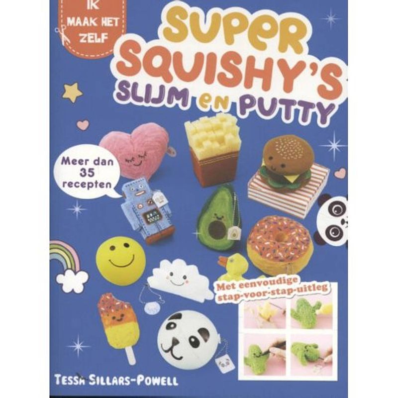 Foto van Super squishy's slijm en putty