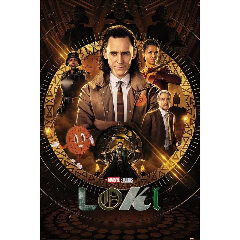 Foto van Poster loki glorious purpose 61x91,5cm