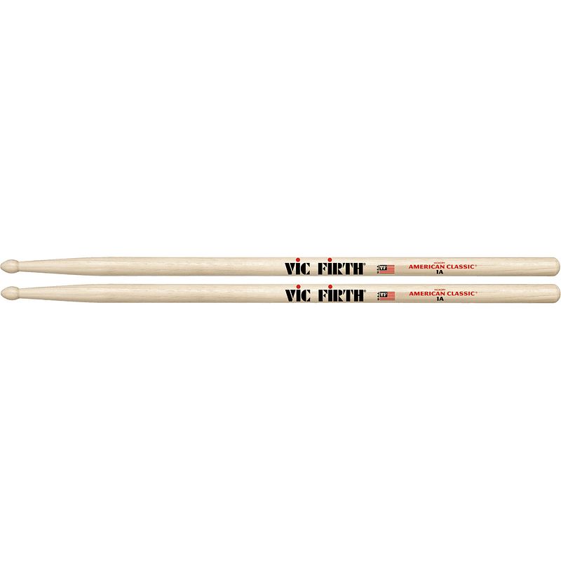 Foto van Vic firth american classic 1a drumstokken