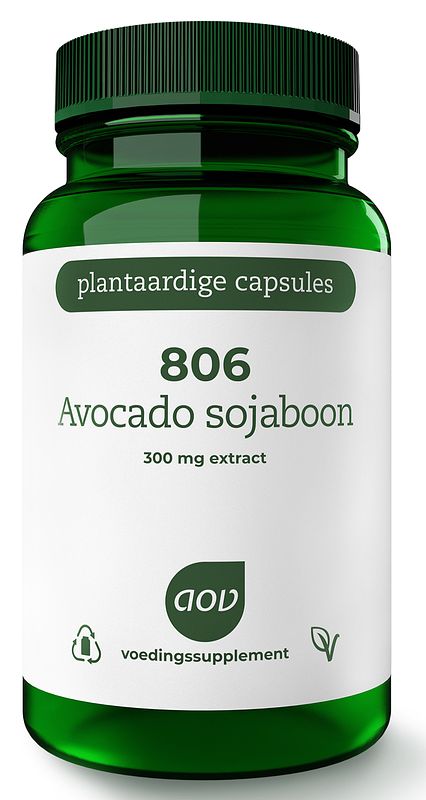 Foto van Aov 806 avocado sojabonen-extract 300mg vegacaps