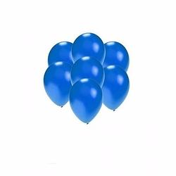 Foto van 200x mini ballonnen blauw metallic - ballonnen