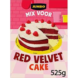 Foto van Jumbo mix voor red velvet biscuit taart 525g