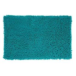 Foto van Badkamerkleedje/badmat maxi-noppen voor op de vloer aqua blauw 50 x 80 cm - badmatjes