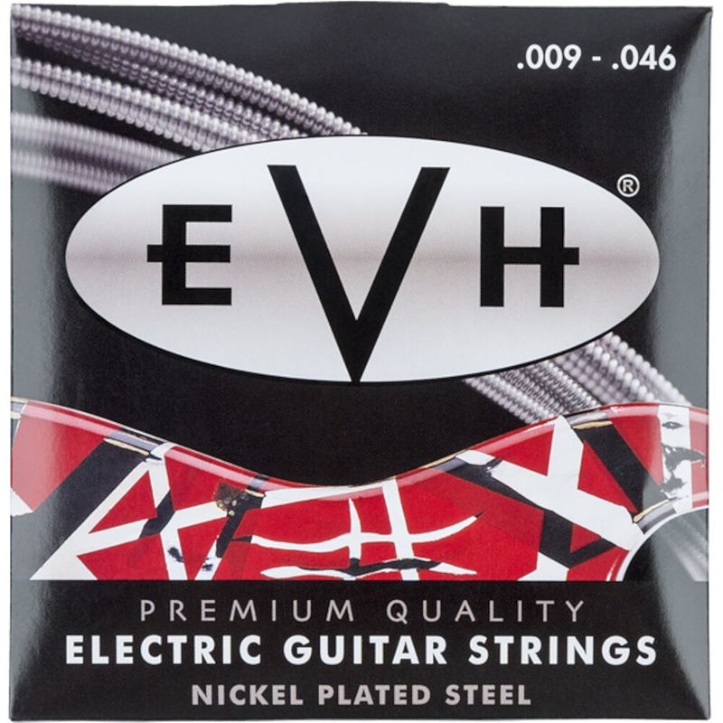 Foto van Evh premium strings 9 - 46 snarenset voor elektrische gitaar