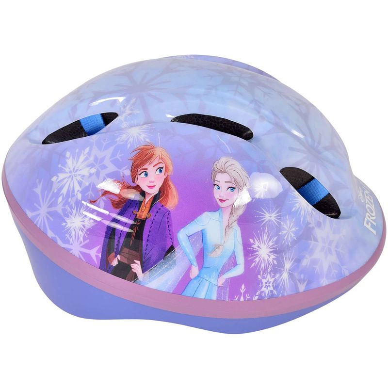 Foto van Disney frozen fietshelm - blauw - 52-56 cm