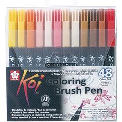 Foto van Koi color brush set - 48 stuks