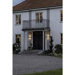 Foto van Konstsmide monza 7855-370 led-buitenlamp (wand) energielabel: g (a - g) 9 w antraciet