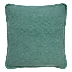 Foto van Dutch decor bowie - sierkussen van katoen 45x45 cm sagebrush green - groen - groen