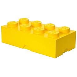 Foto van Lego brick 8 opbergbox - geel