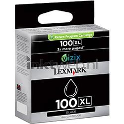 Foto van Lexmark 100xl zwart cartridge