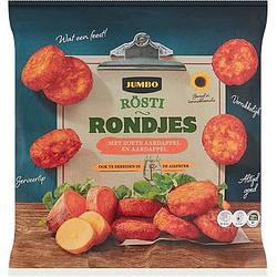 Foto van Jumbo rosti rondjes met zoete aardappel en aardappel 600g