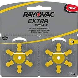 Foto van Rayovac extra hoorbatterijen 10 geel 120-pack