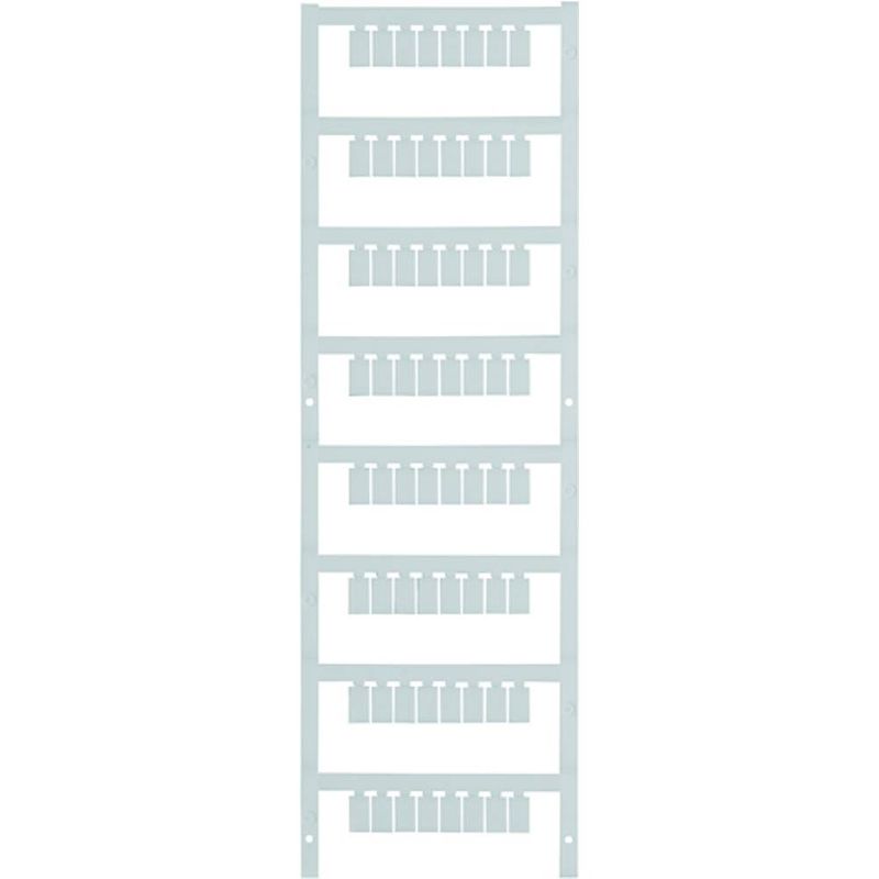 Foto van Apparaatmarkering multicard weidmüller mf-si 10/6 mc neutral 1889260000 wit 320 stuk(s)