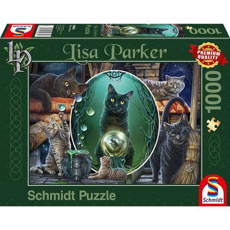 Foto van Schmidt spiele magische katten puzzel, 1000 stuks