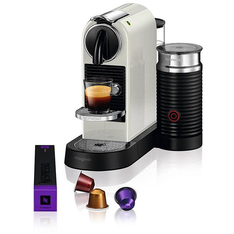 Foto van Nespresso magimix citiz & milk m195 wit