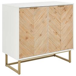 Foto van Beliani alaska - sideboard-wit-mdf