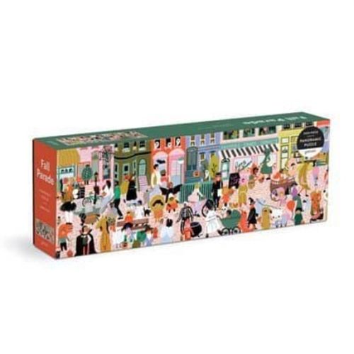 Foto van Fall parade 1000 piece panoramic puzzle - puzzel;puzzel (9780735371972)