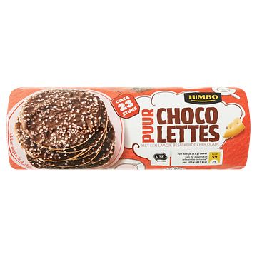 Foto van Jumbo chocolettes puur 300g