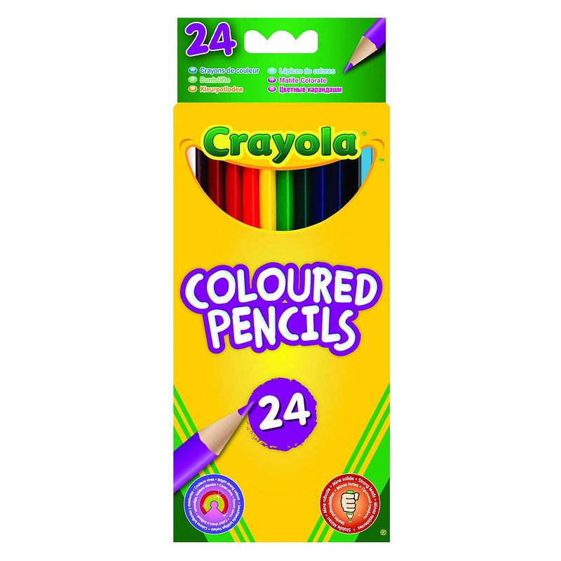 Foto van Crayola kleurpotloden 24 stuks