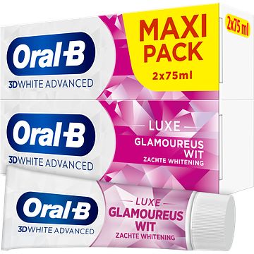 Foto van Oralb glamorous white tandpasta 150ml bij jumbo