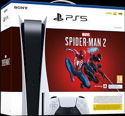 Foto van Playstation 5 disc edition + marvel's spider-man 2