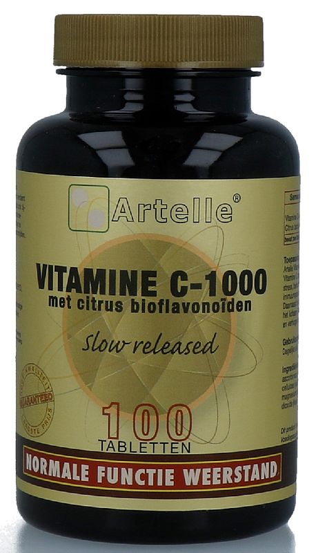 Foto van Artelle vitamine c1000 bioflavonoiden tabletten 100st