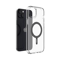 Foto van Apple iphone - telefoonhoesje - backcover - hoesje - magsafe - shock proof - iring® - transparant