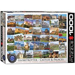 Foto van Eurographics puzzel globetrotter castles and palaces - 1000 stukjes