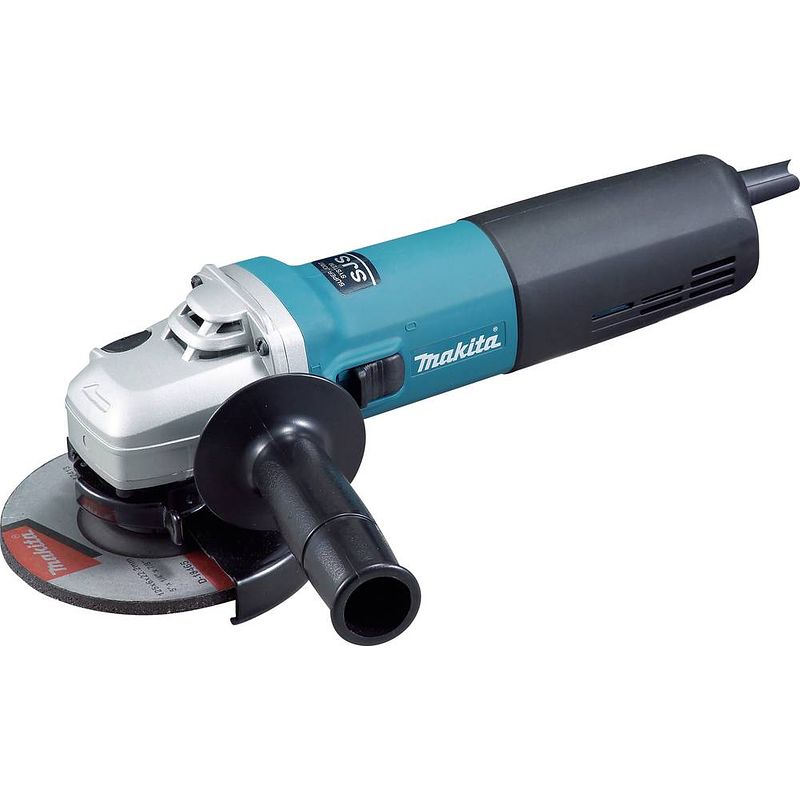 Foto van Makita makita 9565cr haakse slijper 125 mm 1400 w 230 v