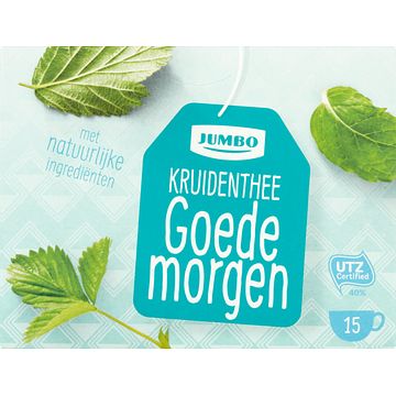 Foto van Jumbo kruidenthee goedemorgen 15 stuks