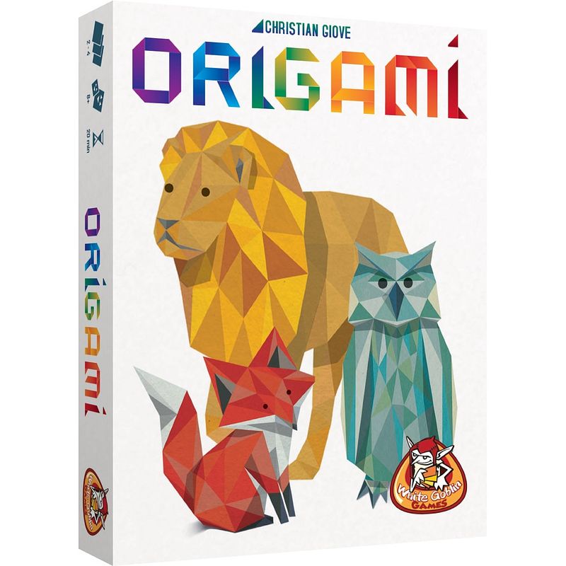 Foto van White goblin games kaartspel origami