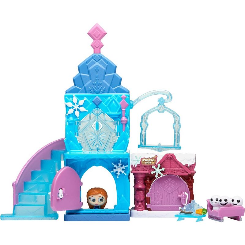 Foto van Disney doorables - frozen ijskasteel junior blauw/paars