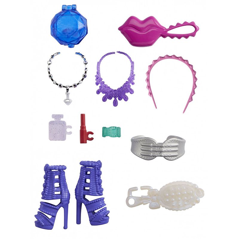 Foto van Barbie tienerpop-accessoires liptasje junior 11-delig